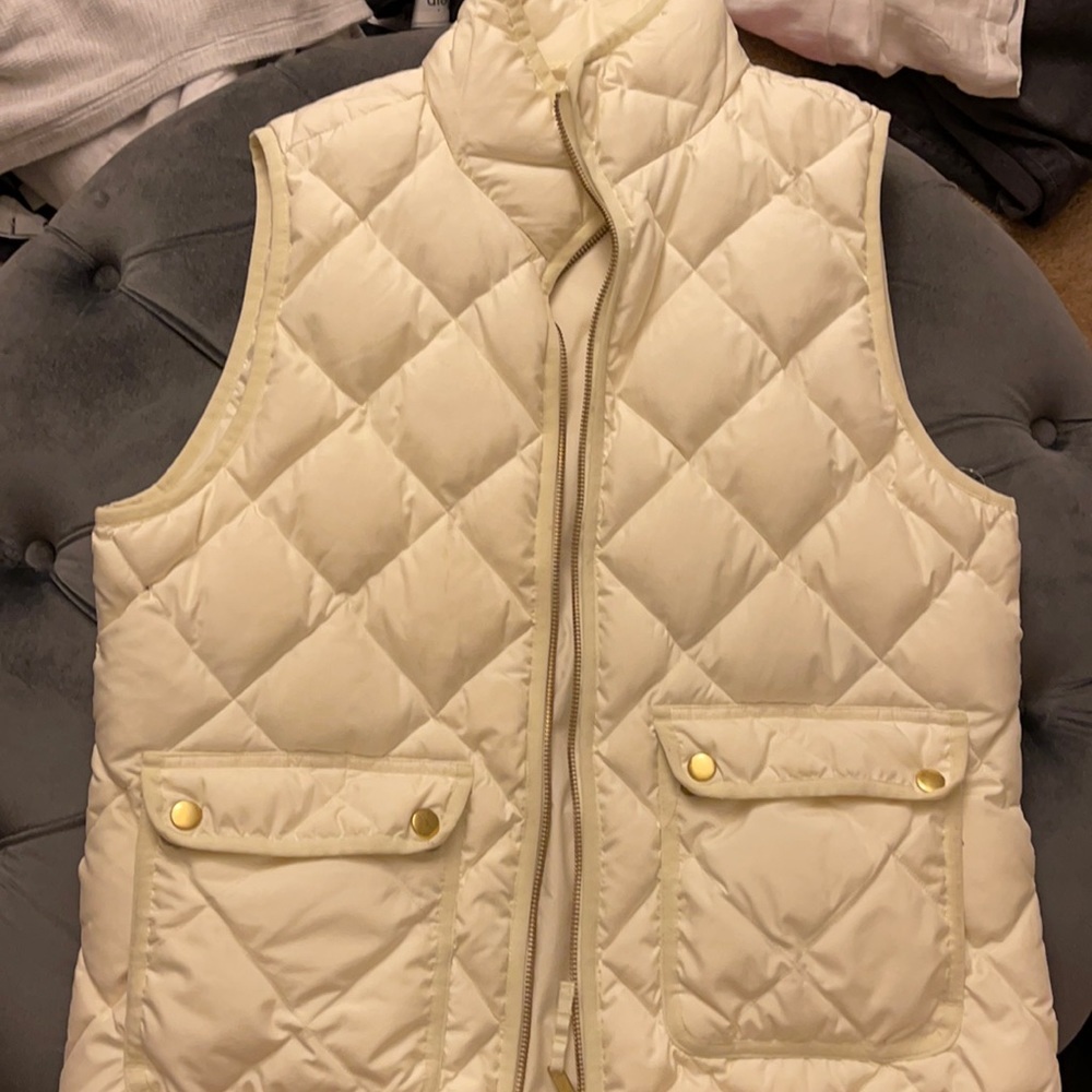 Jcrew quilted vest